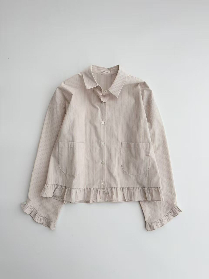 OLI SEOUL韓國代購女士新款26春夏職業人氣熱賣襯衫蕾絲衫OLI SEOUL襯衫/蕾絲衫圖色1