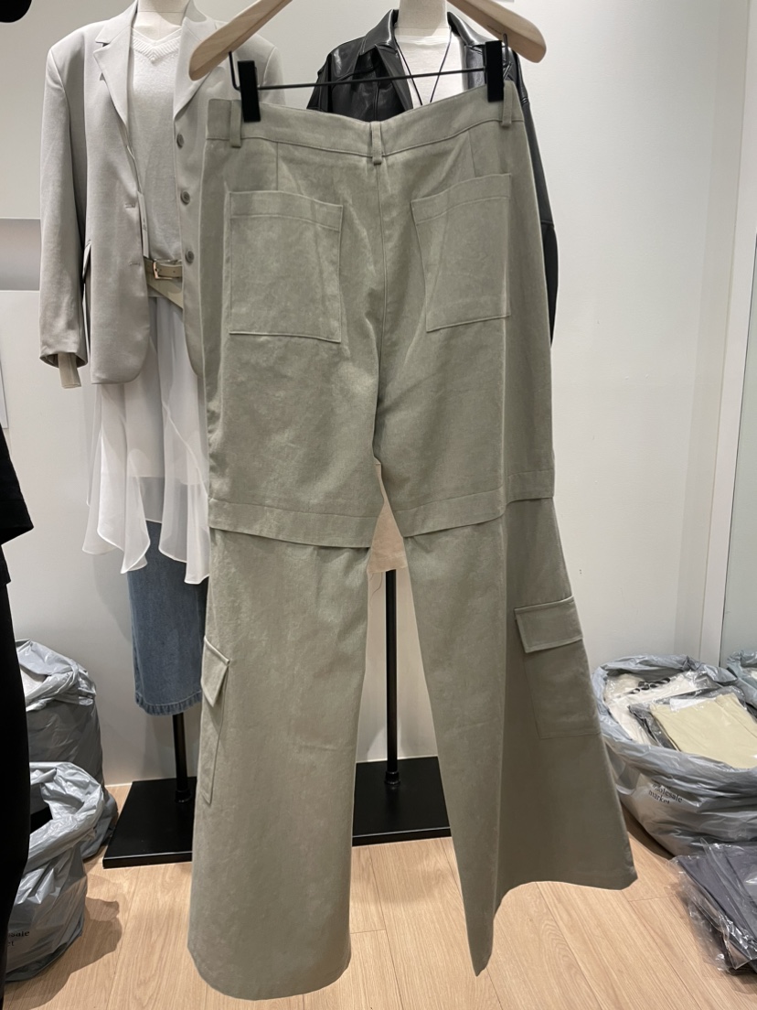 ORE-P東大門實拍女士新品休閑熱賣26春夏人氣職業休閑褲ORE休閑褲