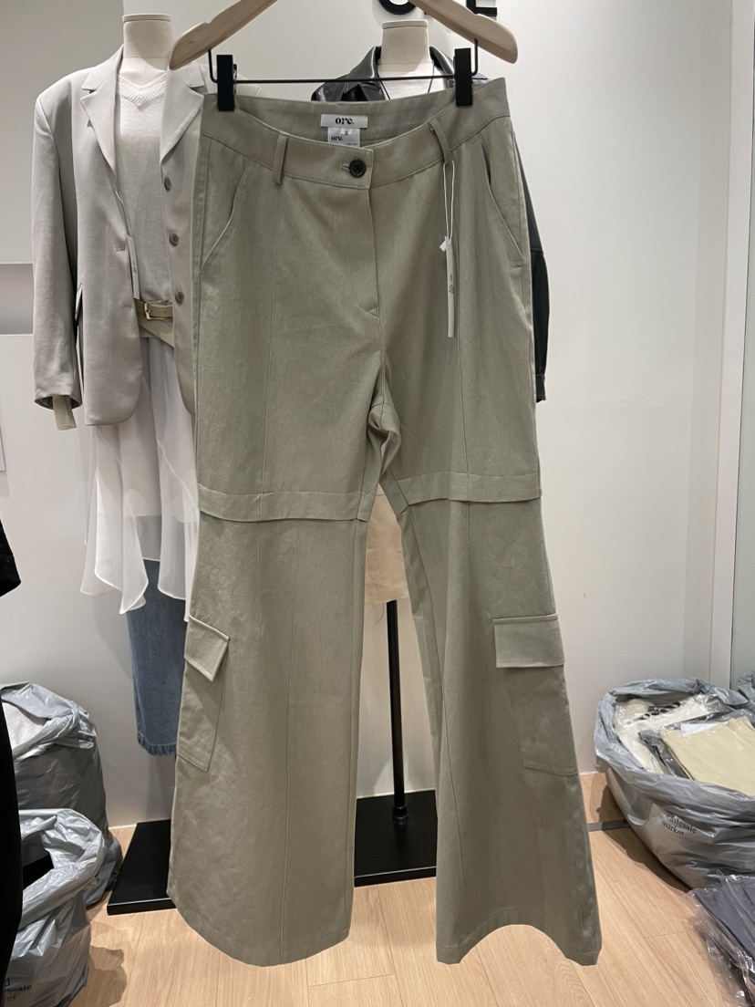 ORE-P東大門實拍女士新品休閑熱賣26春夏人氣職業休閑褲ORE休閑褲圖色1