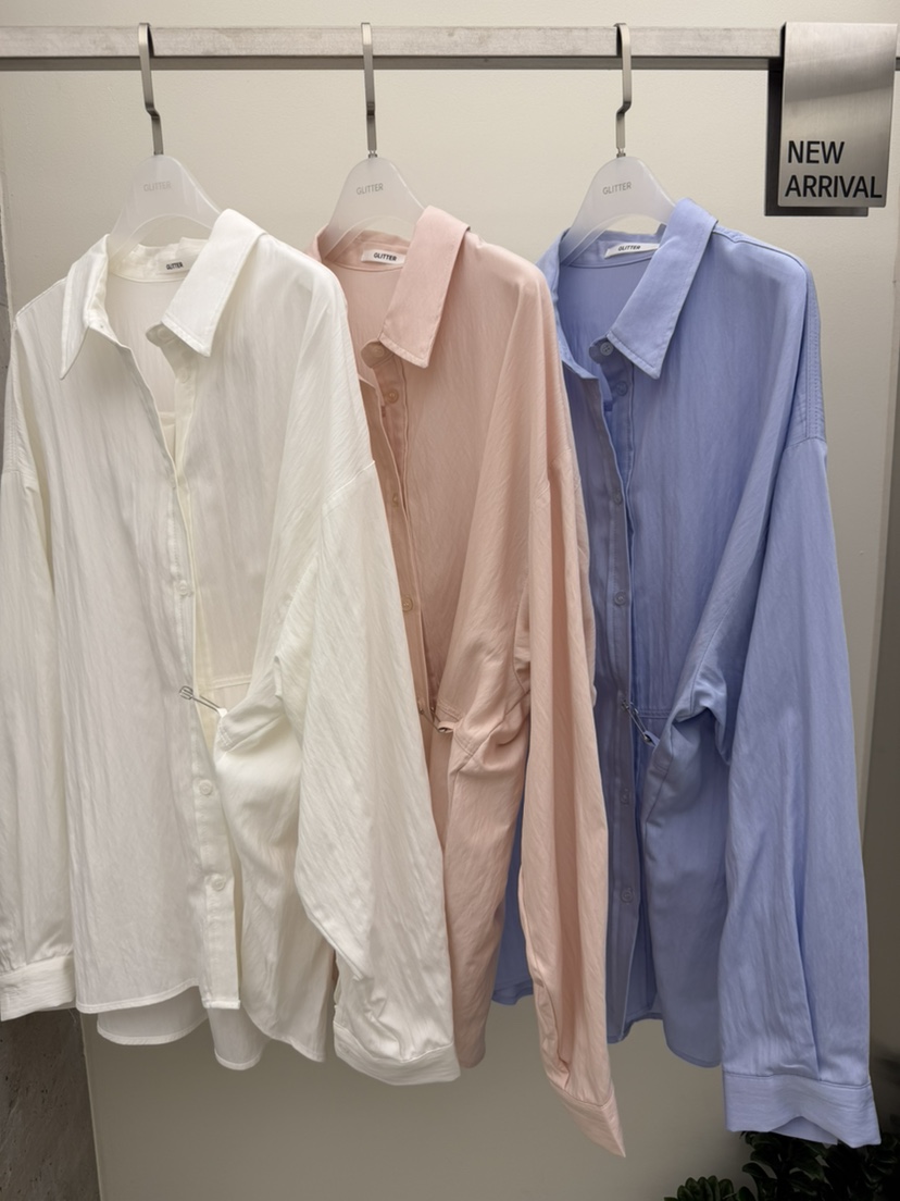 GLITTER韓國代購女裝新品人氣休閑真品推薦職業襯衫蕾絲衫GLITTER襯衫/蕾絲衫