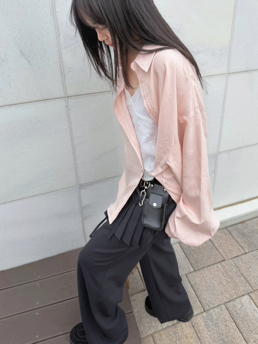 GLITTER韓國代購女裝新品人氣休閑真品推薦職業襯衫蕾絲衫GLITTER襯衫/蕾絲衫