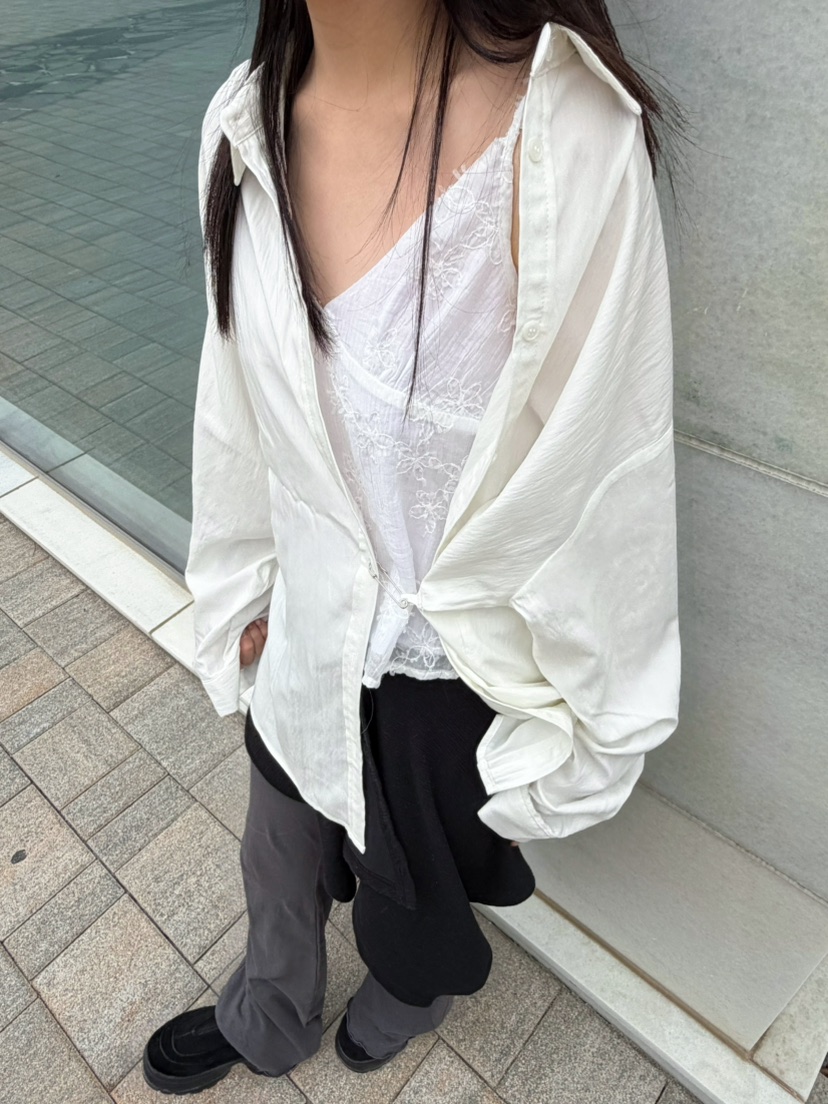 GLITTER韓國代購女裝新品人氣休閑真品推薦職業襯衫蕾絲衫GLITTER襯衫/蕾絲衫