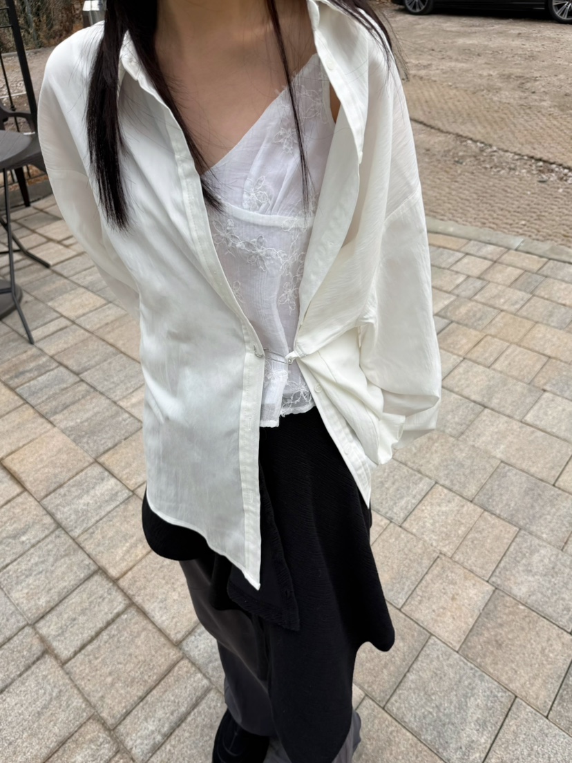 GLITTER韓國代購女裝新品人氣休閑真品推薦職業襯衫蕾絲衫GLITTER襯衫/蕾絲衫