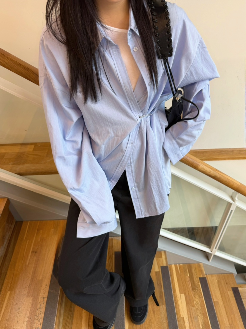 GLITTER韓國代購女裝新品人氣休閑真品推薦職業襯衫蕾絲衫GLITTER襯衫/蕾絲衫