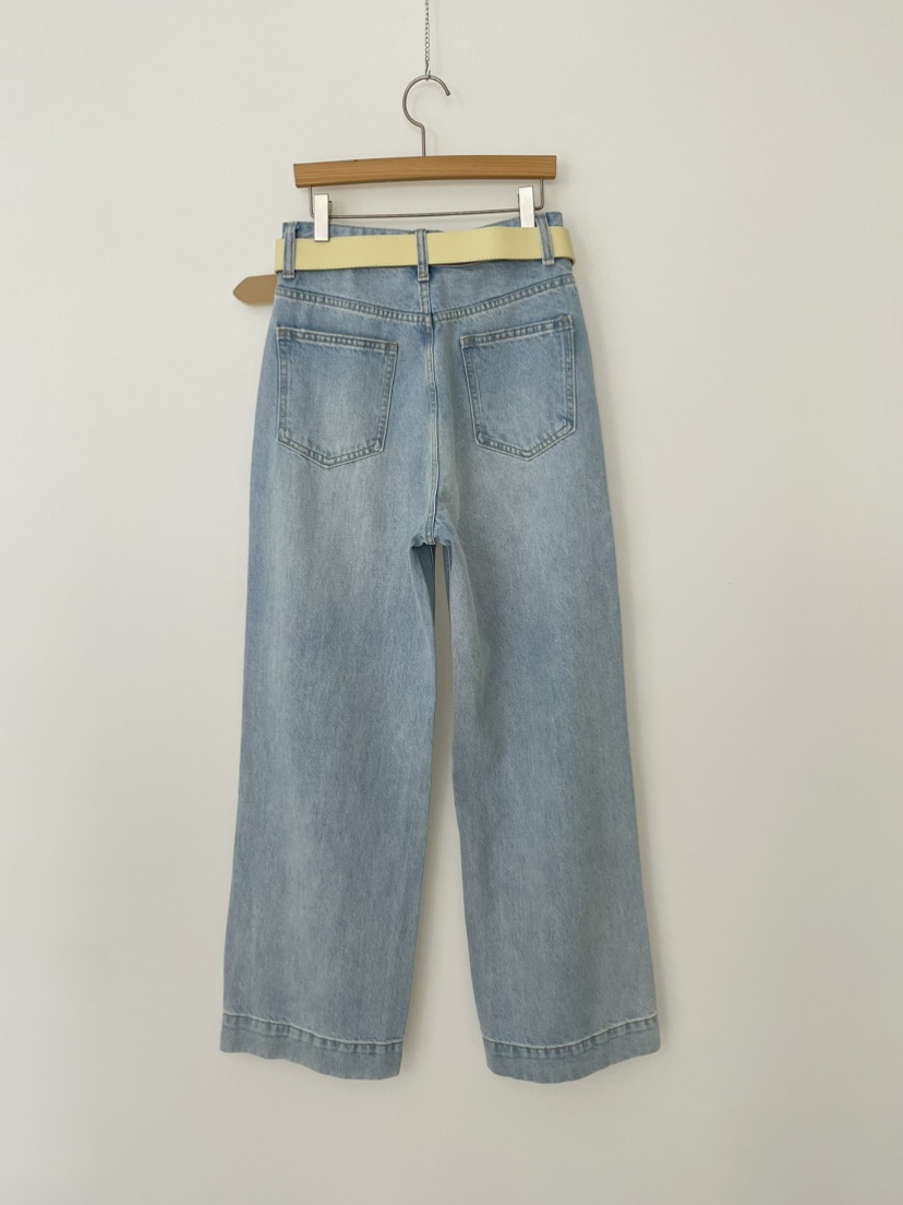 MILLIMETER韓國代購女士新品真品休閑人氣牛仔褲不含腰帶MILLIMETER/MGML牛仔褲