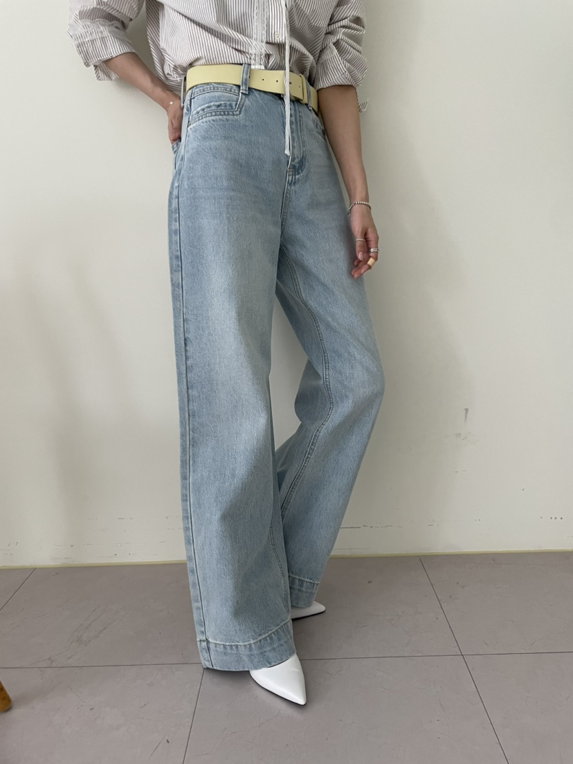 MILLIMETER韓國代購女士新品真品休閑人氣牛仔褲不含腰帶MILLIMETER/MGML牛仔褲