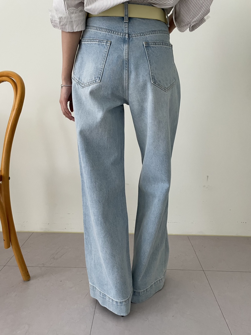 MILLIMETER韓國代購女士新品真品休閑人氣牛仔褲不含腰帶MILLIMETER/MGML牛仔褲