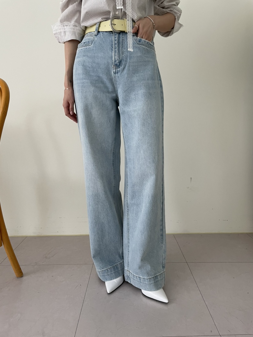 MILLIMETER韓國代購女士新品真品休閑人氣牛仔褲不含腰帶MILLIMETER/MGML牛仔褲