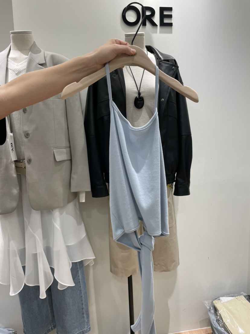 ORE-P東大門實拍女裝新款人氣真品熱賣休閑推薦吊帶背心ORE吊帶/背心圖色2