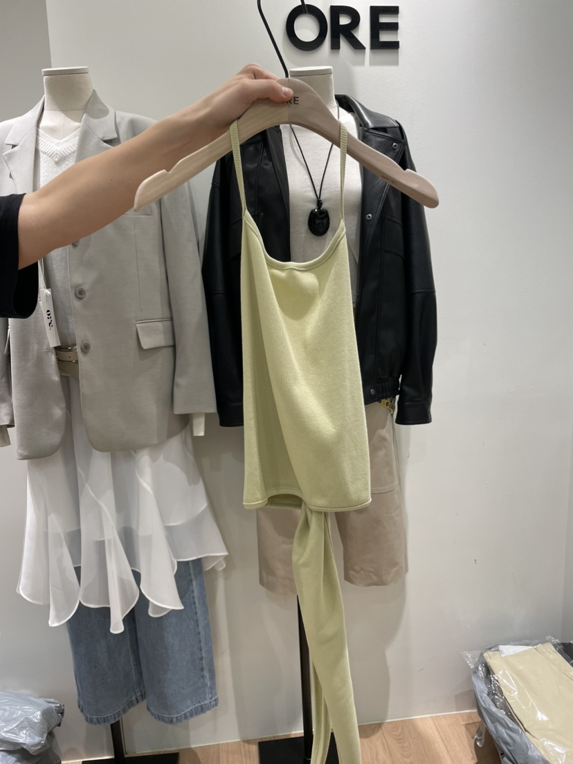 ORE-P東大門實拍女裝新款人氣真品熱賣休閑推薦吊帶背心ORE吊帶/背心圖色3