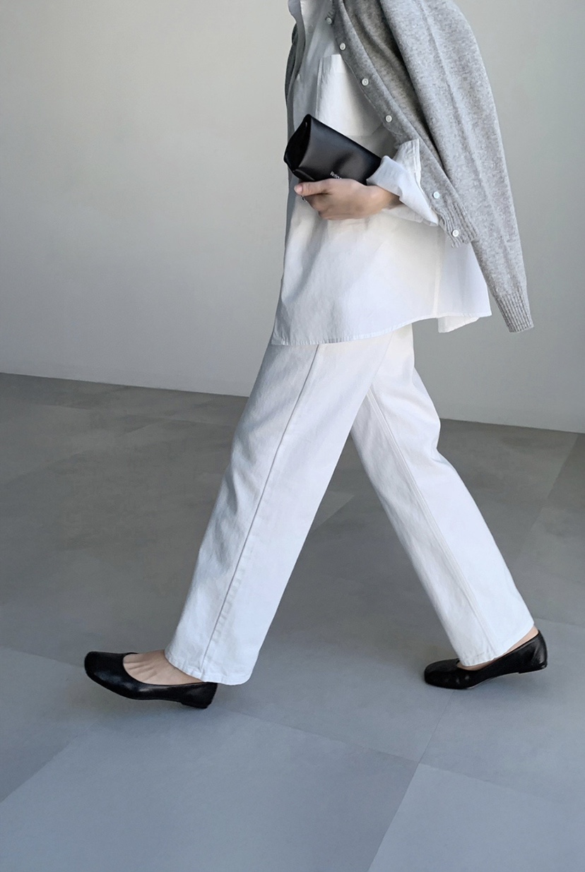 LE VASE東大門實拍女士新品推薦職業真品時尚26春夏牛仔褲LE VASE牛仔褲