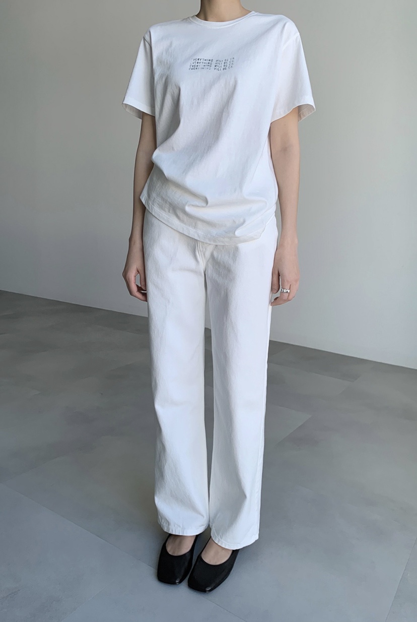 LE VASE東大門實拍女士新品推薦職業真品時尚26春夏牛仔褲LE VASE牛仔褲圖色1