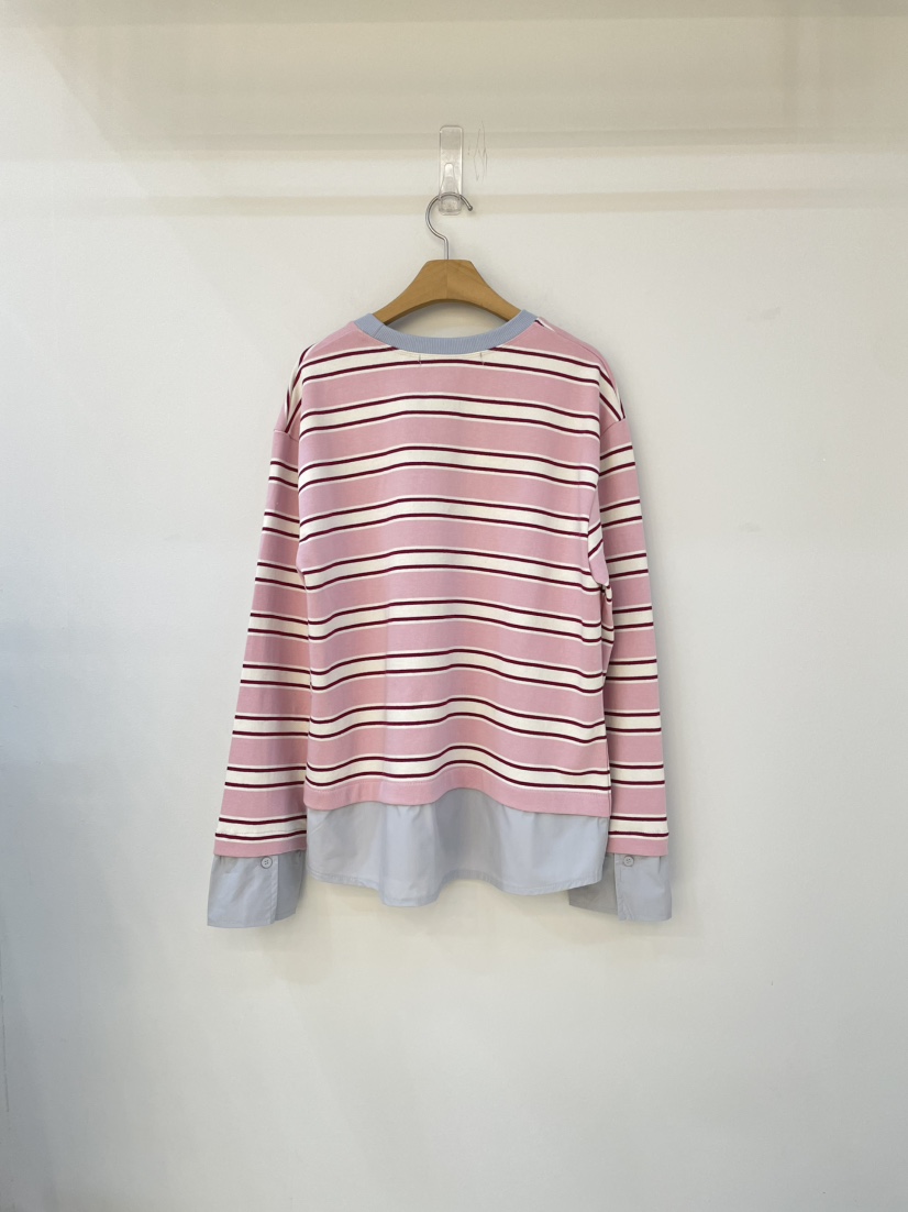 MILLIMETER東大門代購女裝新品職業人氣休閑時尚衛衣假兩件MILLIMETER/MGML衛衣