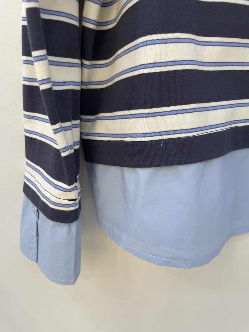 MILLIMETER東大門代購女裝新品職業人氣休閑時尚衛衣假兩件MILLIMETER/MGML衛衣