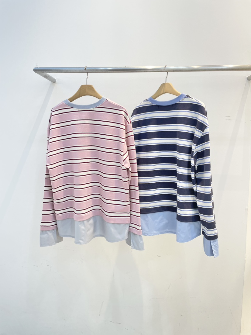 MILLIMETER東大門代購女裝新品職業人氣休閑時尚衛衣假兩件MILLIMETER/MGML衛衣