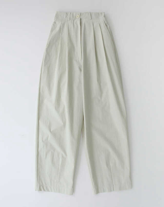 PLANTS ON GRAY韓國直郵女士新款熱賣真品休閑褲柔軟褶裥PLANTS ON GRAY休閑褲圖色2