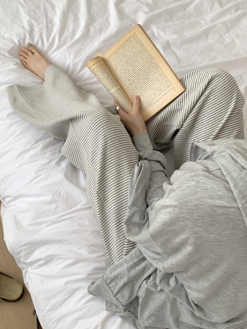 PLANTS ON GRAY東大門代購女裝新款休閑職業熱賣休閑褲PLANTS ON GRAY休閑褲