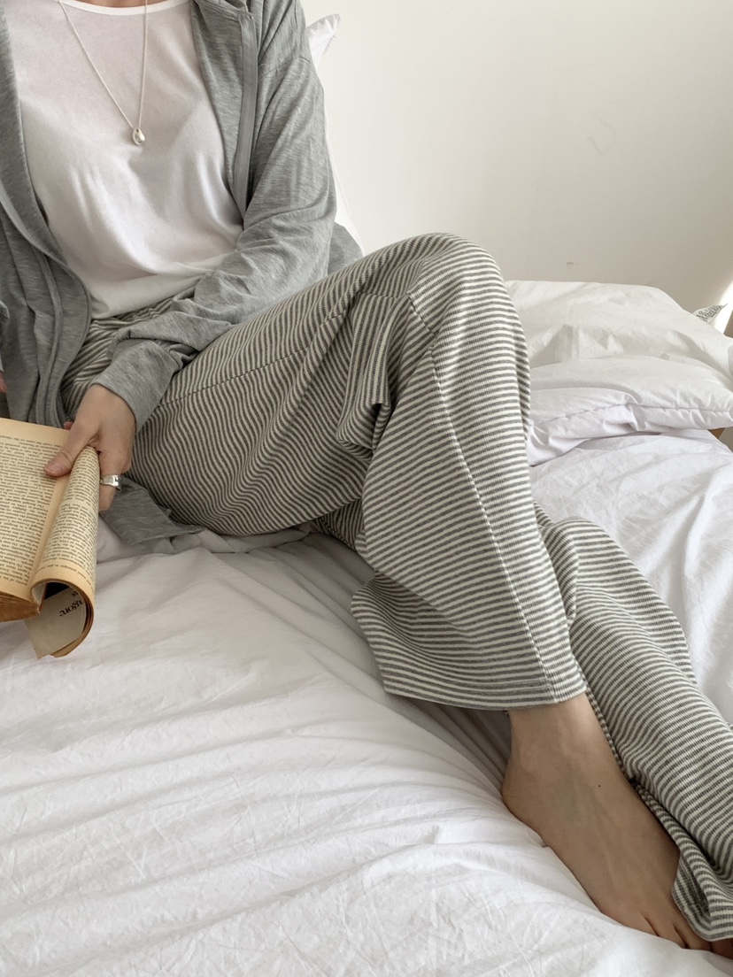 PLANTS ON GRAY東大門代購女裝新款休閑職業熱賣休閑褲PLANTS ON GRAY休閑褲