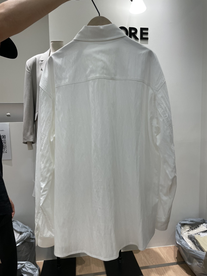 ORE-P韓國代購女士新品推薦職業人氣時尚襯衫蕾絲衫口袋ORE襯衫/蕾絲衫