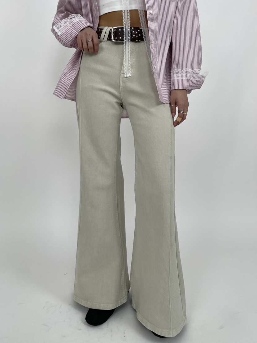 MILLIMETER韓國直郵女裝新品真品時尚熱賣牛仔褲不含腰帶MILLIMETER/MGML牛仔褲