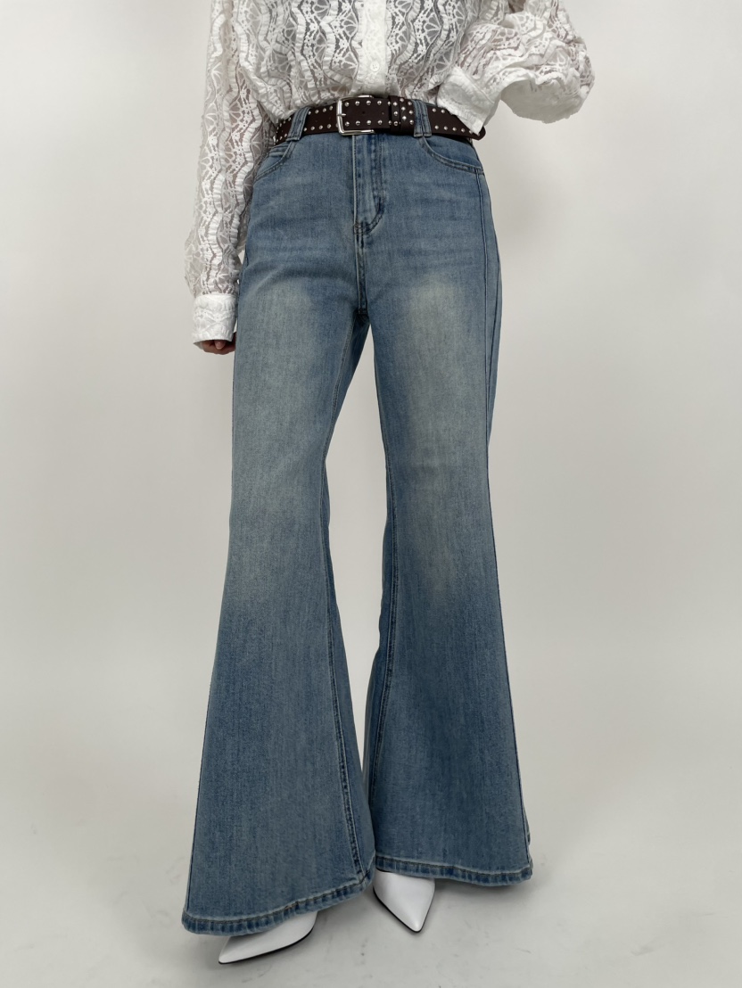 MILLIMETER韓國直郵女裝新品真品時尚熱賣牛仔褲不含腰帶MILLIMETER/MGML牛仔褲