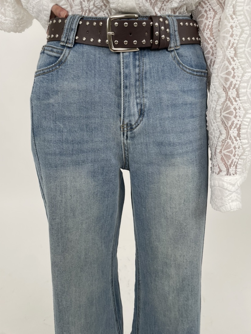 MILLIMETER韓國直郵女裝新品真品時尚熱賣牛仔褲不含腰帶MILLIMETER/MGML牛仔褲