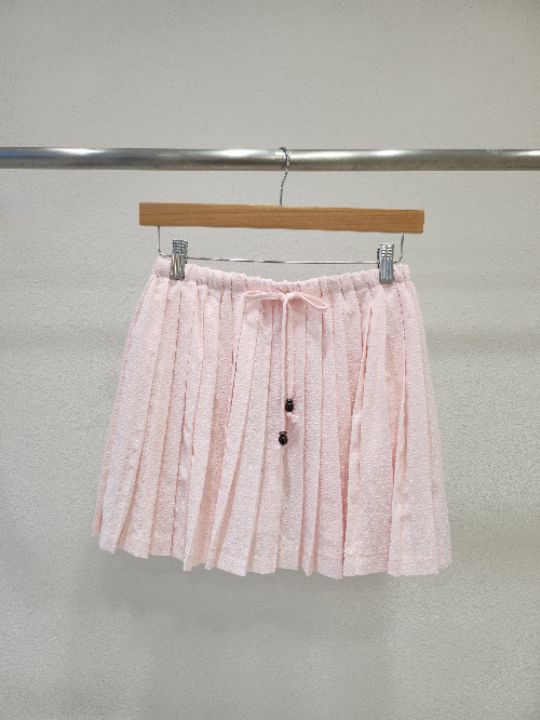 FEMME韓國直郵女裝新品人氣推薦休閑熱賣時尚職業短裙百褶FEMME短裙圖色2