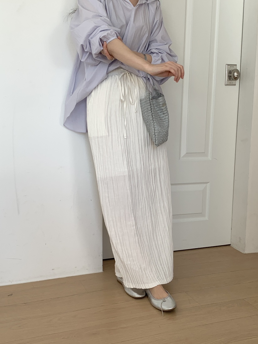 PLANTS ON GRAY韓國代購女裝新款26春夏時尚休閑職業長裙PLANTS ON GRAY長裙