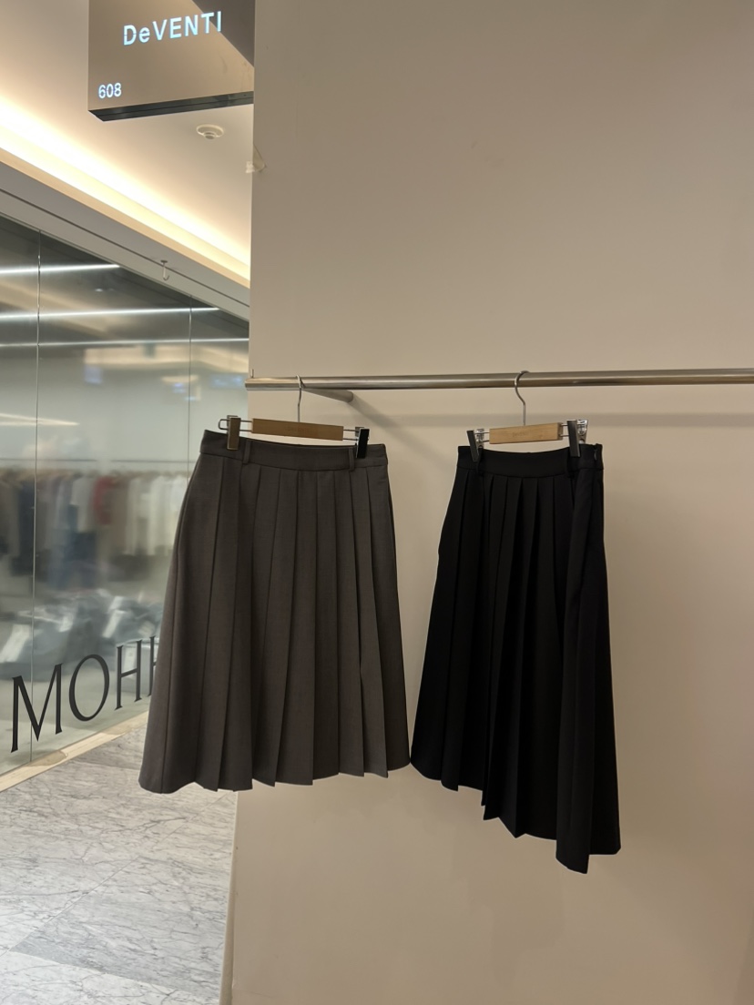 DE VENTI東大門代購女裝新款真品推薦時尚半身裙中短裙褶裙DE VENTI半身裙/中短裙