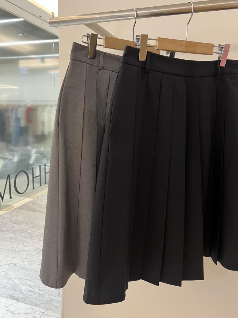 DE VENTI東大門代購女裝新款真品推薦時尚半身裙中短裙褶裙DE VENTI半身裙/中短裙