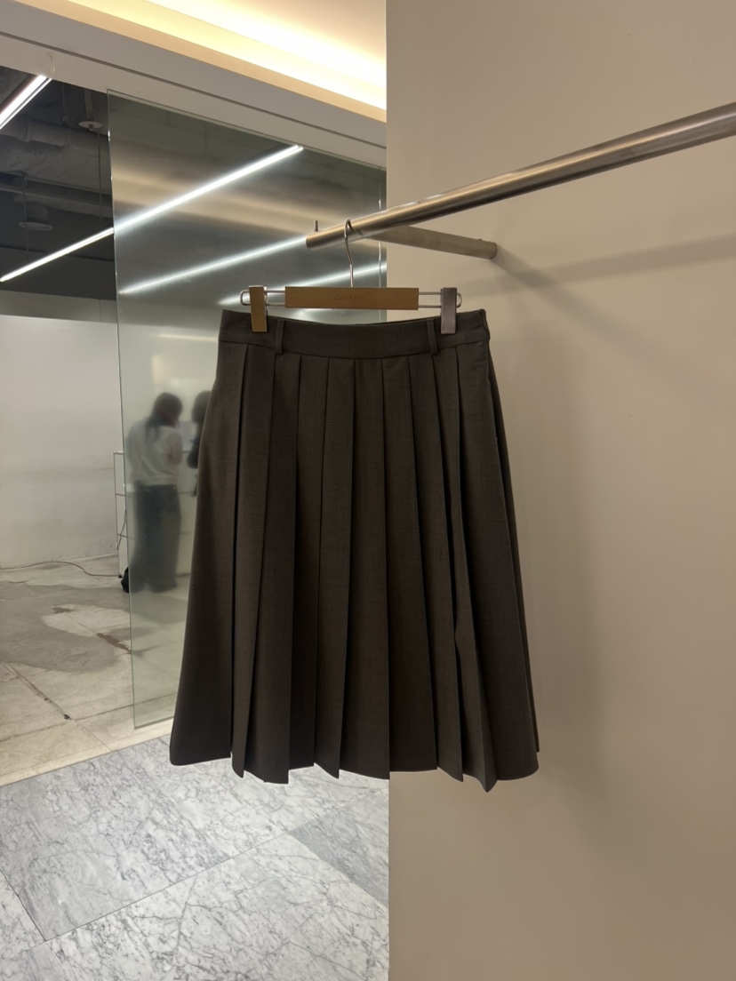 DE VENTI東大門代購女裝新款真品推薦時尚半身裙中短裙褶裙DE VENTI半身裙/中短裙圖色1