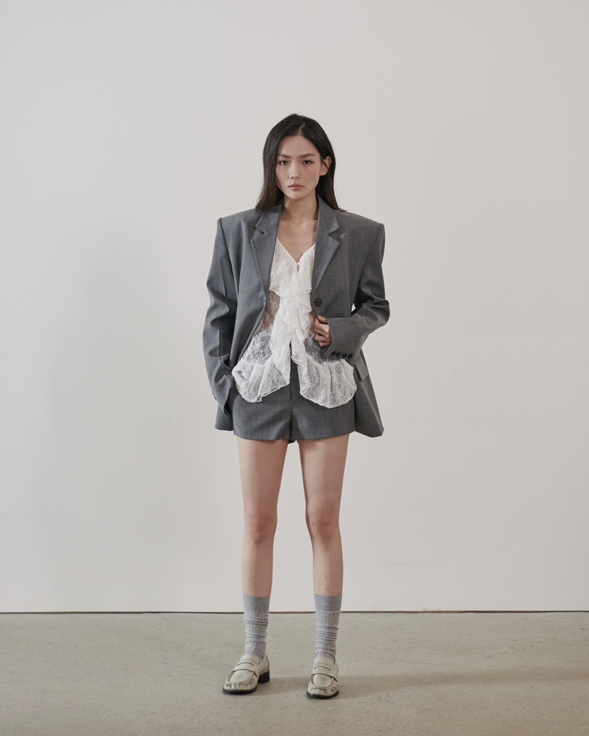 STAGE韓國代購女士新品26春夏人氣職業休閑推薦熱賣時尚夾克STAGE夾克