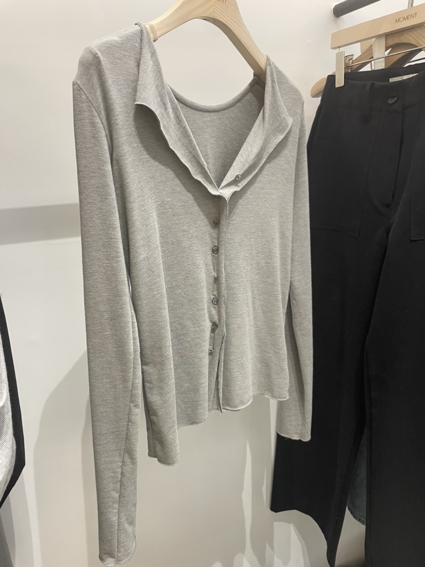 MOMENT東大門直郵女士新款26春夏休閑推薦熱賣職業長袖T恤MOMENT/RECOVER長袖T恤