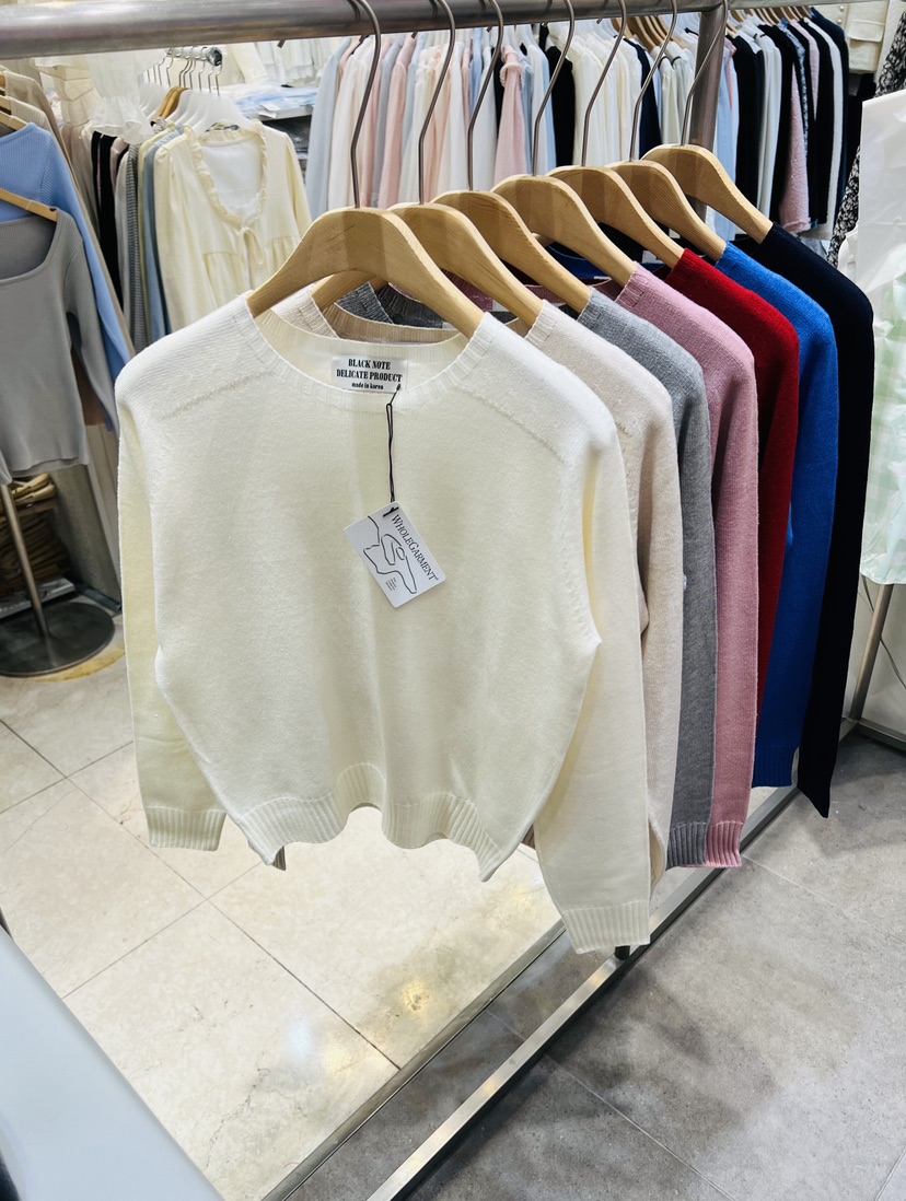 BLACK NOTE韓國代購女士新品真品時尚休閑26春夏推薦針織衫BLACK NOTE針織衫