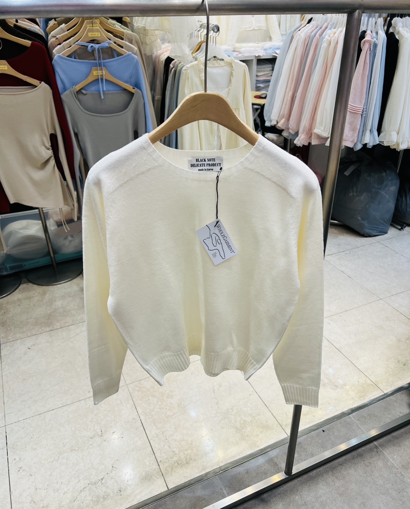 BLACK NOTE韓國代購女士新品真品時尚休閑26春夏推薦針織衫BLACK NOTE針織衫圖色4