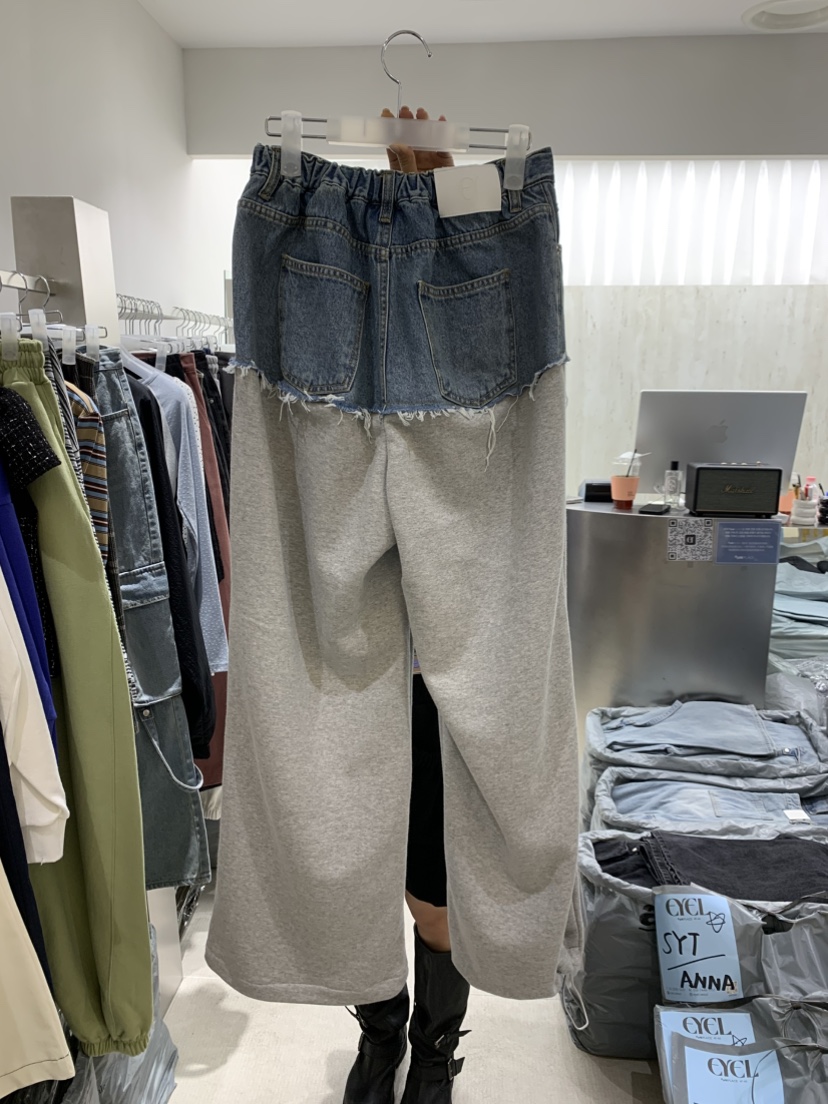 EYEL韓國直郵女士新款熱賣職業26春夏推薦真品時尚休閑褲EYEL休閑褲