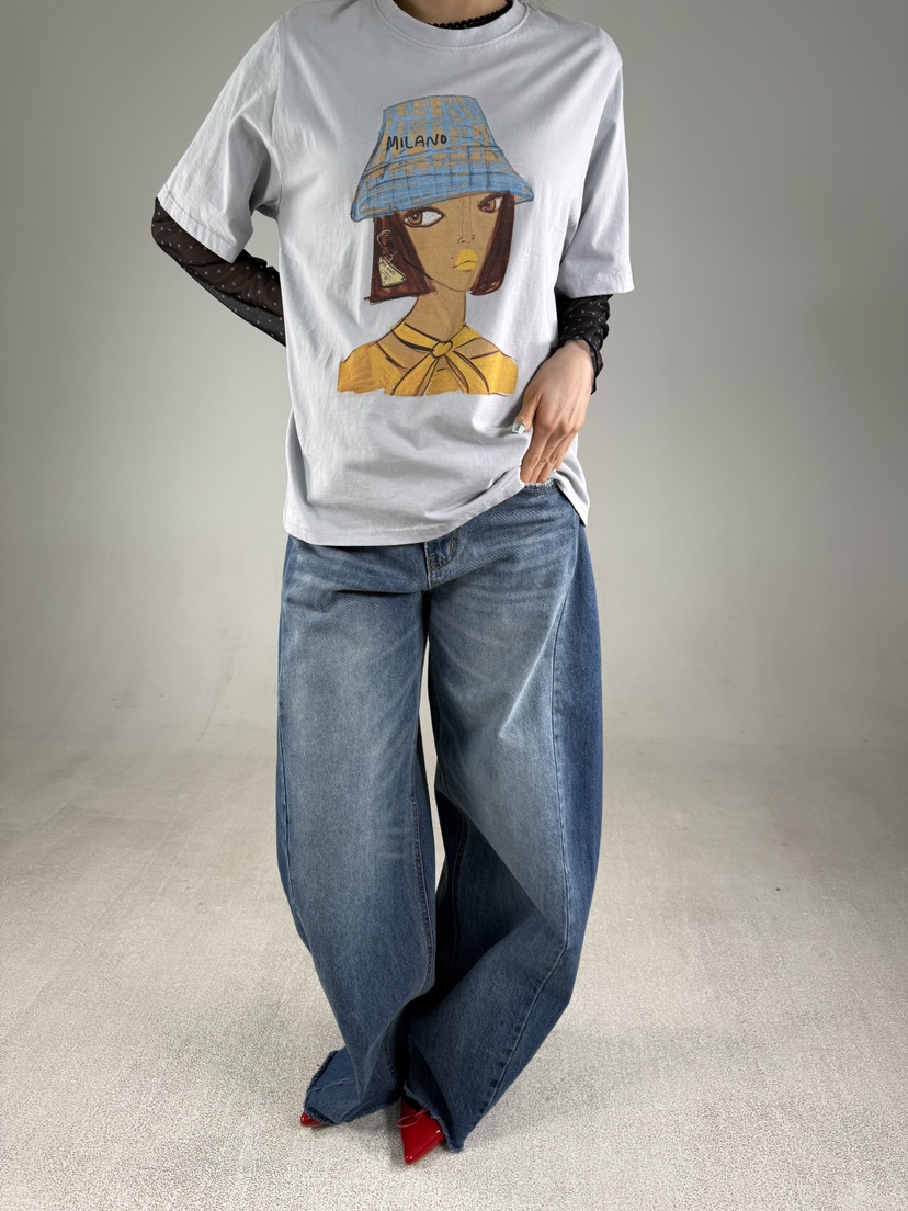 SHIRRING韓國直郵女裝新品熱賣真品休閑26春夏時尚職業T恤SHIRRINGT恤