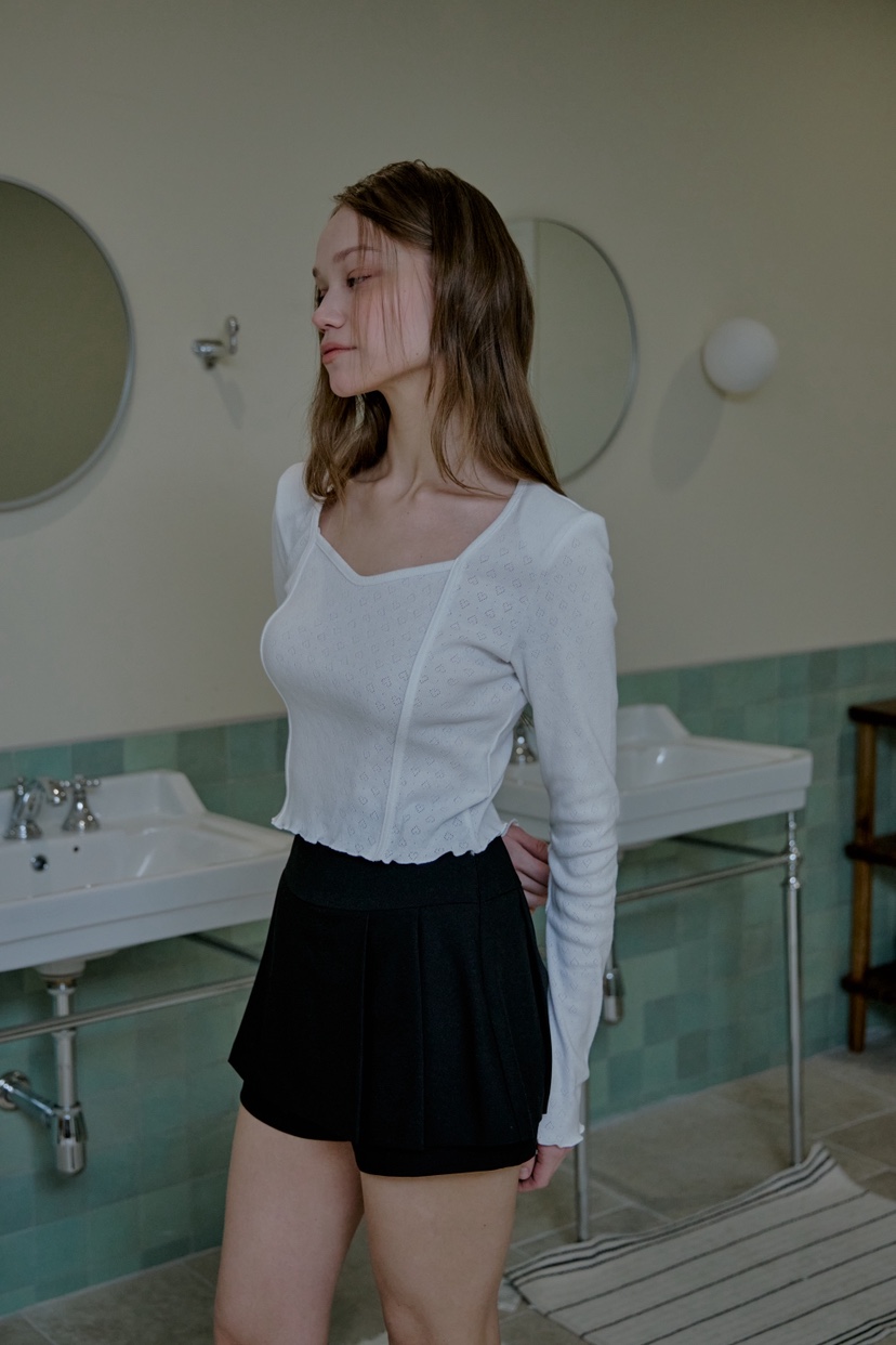 SLIT東大門實拍女士新款職業真品休閑推薦人氣26春夏長袖T恤SLIT長袖T恤