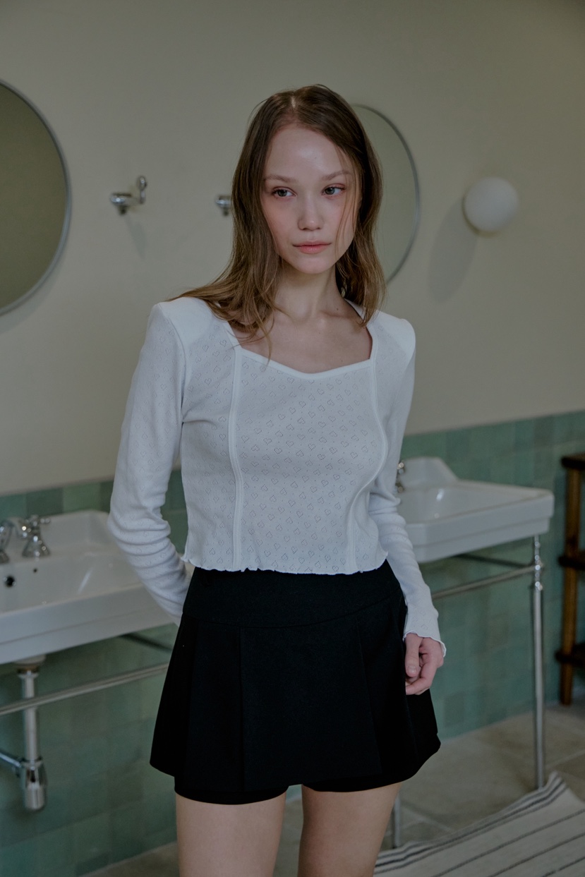 SLIT東大門實拍女士新款職業真品休閑推薦人氣26春夏長袖T恤SLIT長袖T恤