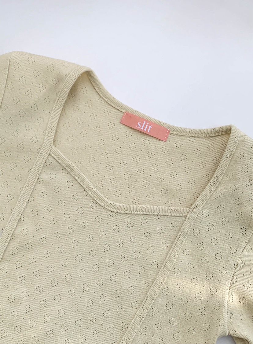 SLIT東大門實拍女士新款職業真品休閑推薦人氣26春夏長袖T恤SLIT長袖T恤