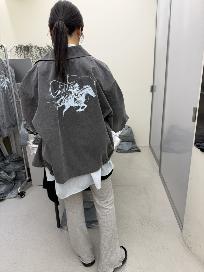 GLITTER東大門代購女裝新款真品推薦26春夏人氣熱賣時尚夾克GLITTER夾克