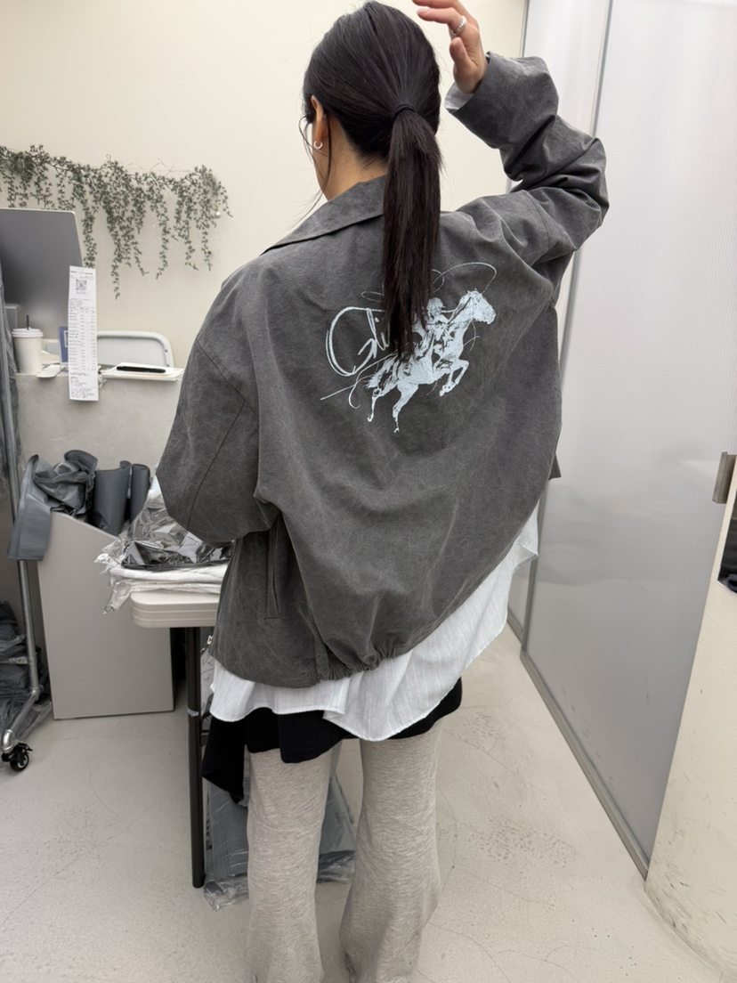 GLITTER東大門代購女裝新款真品推薦26春夏人氣熱賣時尚夾克GLITTER夾克