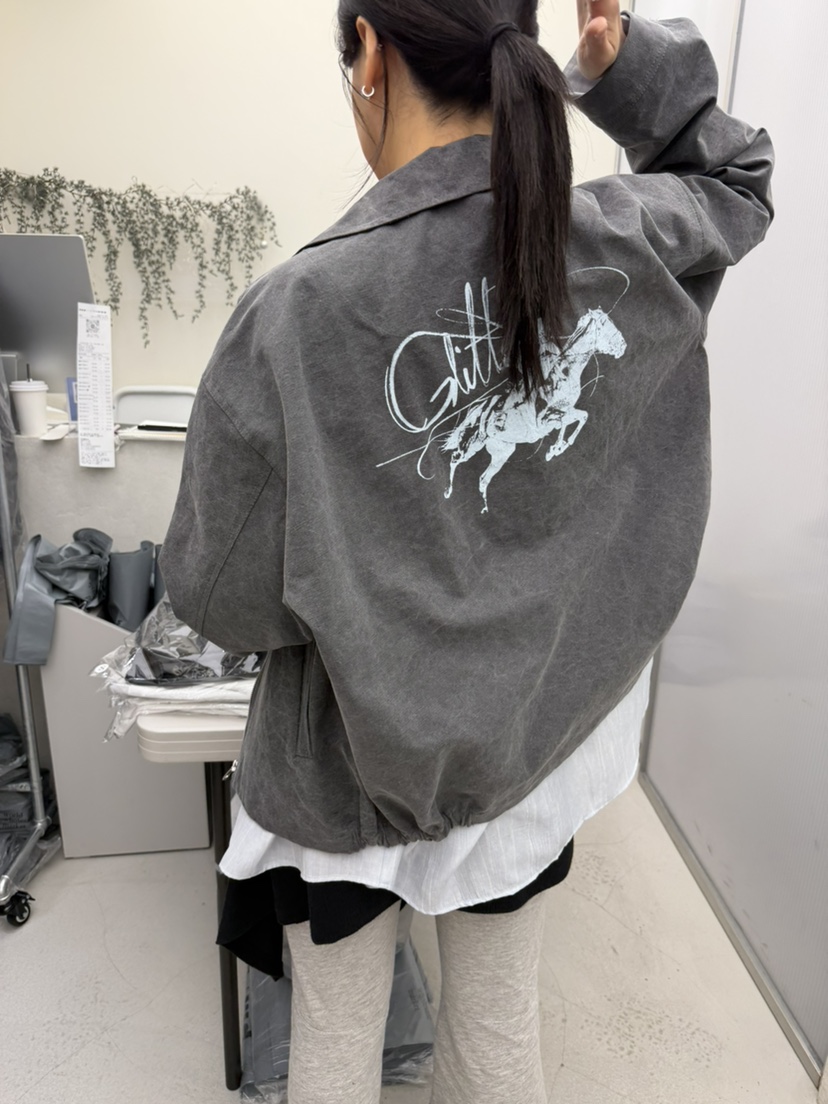 GLITTER東大門代購女裝新款真品推薦26春夏人氣熱賣時尚夾克GLITTER夾克