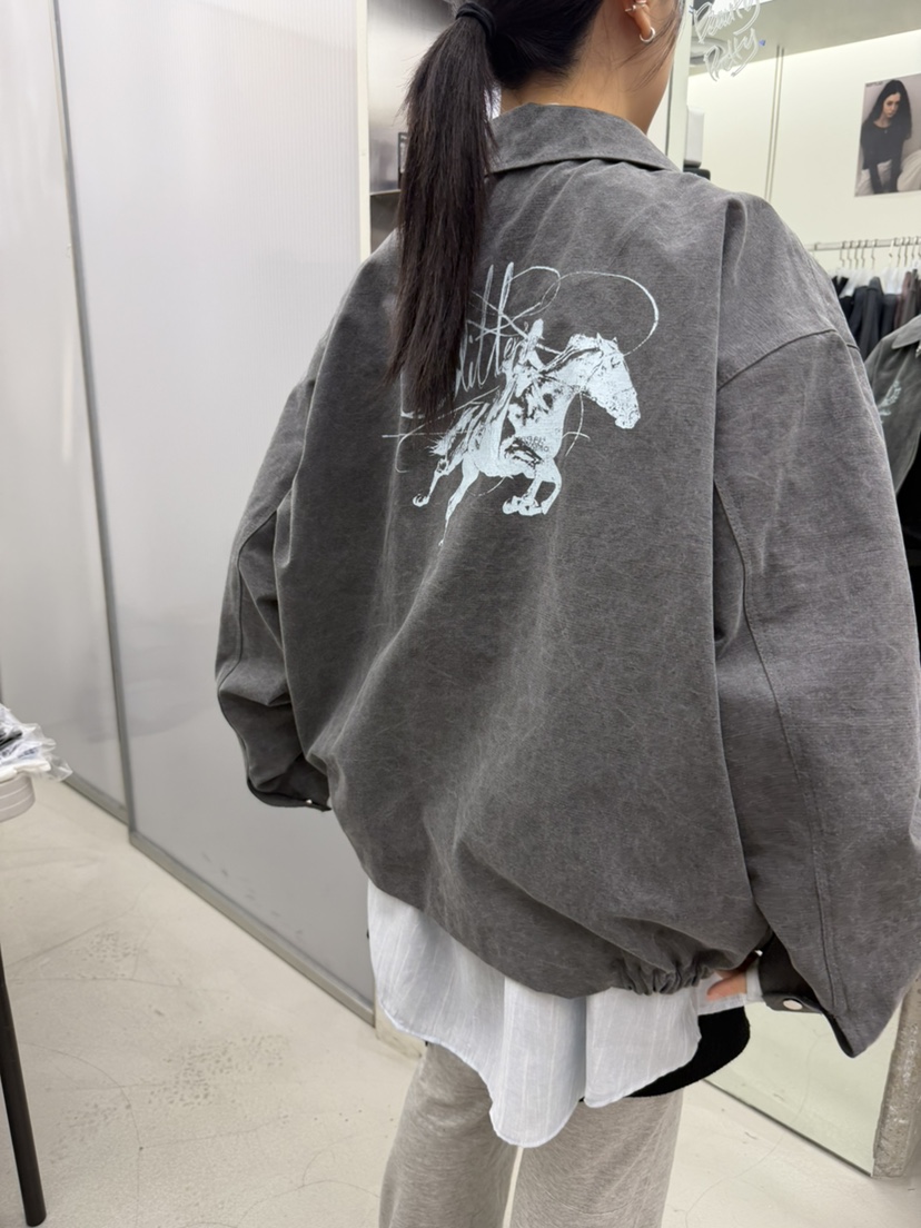 GLITTER東大門代購女裝新款真品推薦26春夏人氣熱賣時尚夾克GLITTER夾克