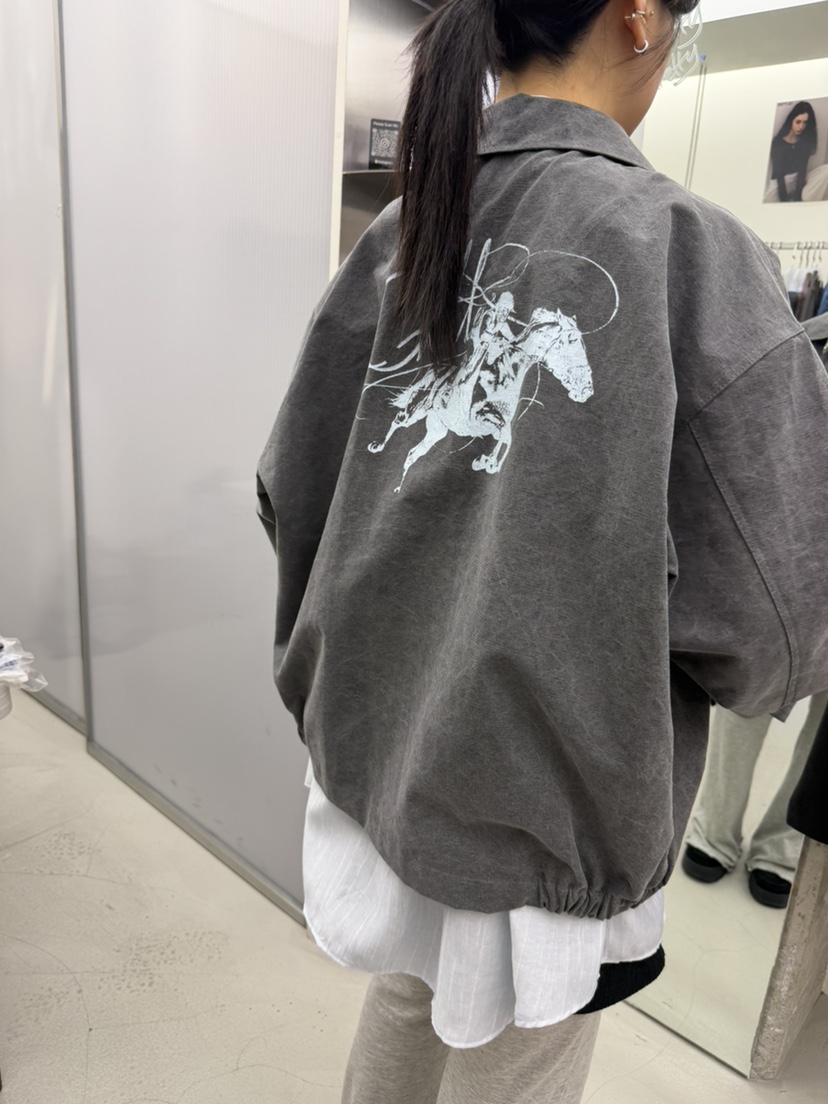 GLITTER東大門代購女裝新款真品推薦26春夏人氣熱賣時尚夾克GLITTER夾克