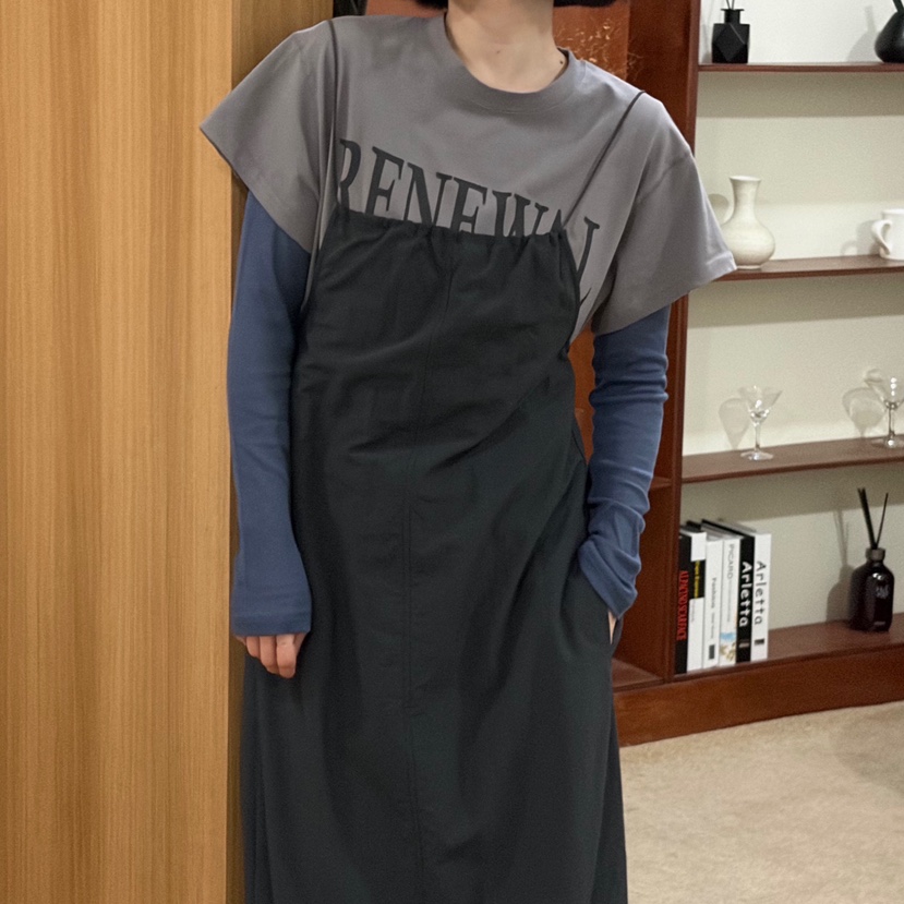 JOA東大門直郵女士新品熱賣真品26春夏連衣裙不含內搭尼龍JOA連衣裙