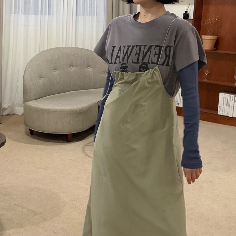 JOA東大門直郵女士新品熱賣真品26春夏連衣裙不含內搭尼龍JOA連衣裙