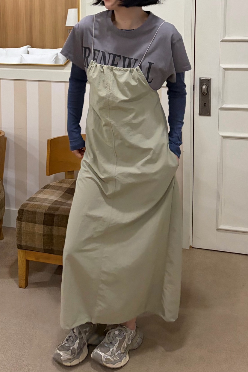 JOA東大門直郵女士新品熱賣真品26春夏連衣裙不含內搭尼龍JOA連衣裙圖色2