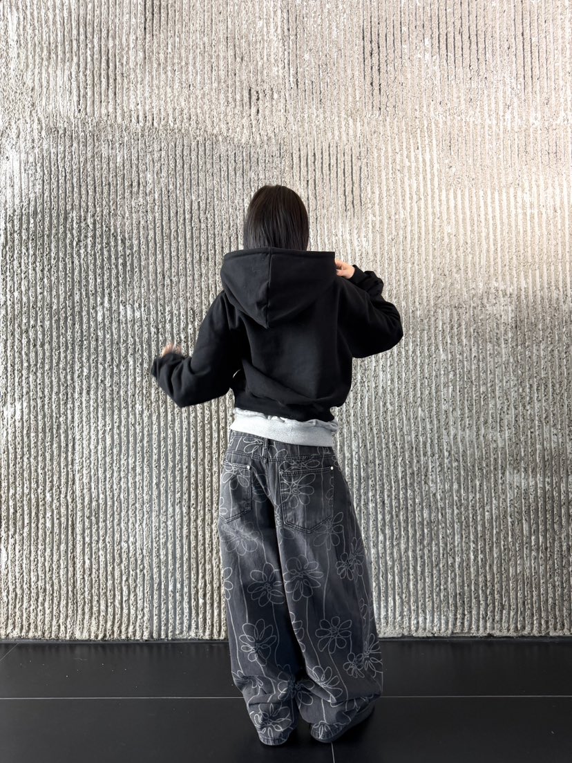 SEEOT韓國代購女士新品職業時尚推薦牛仔褲不含腰帶男女同款SEEOT牛仔褲