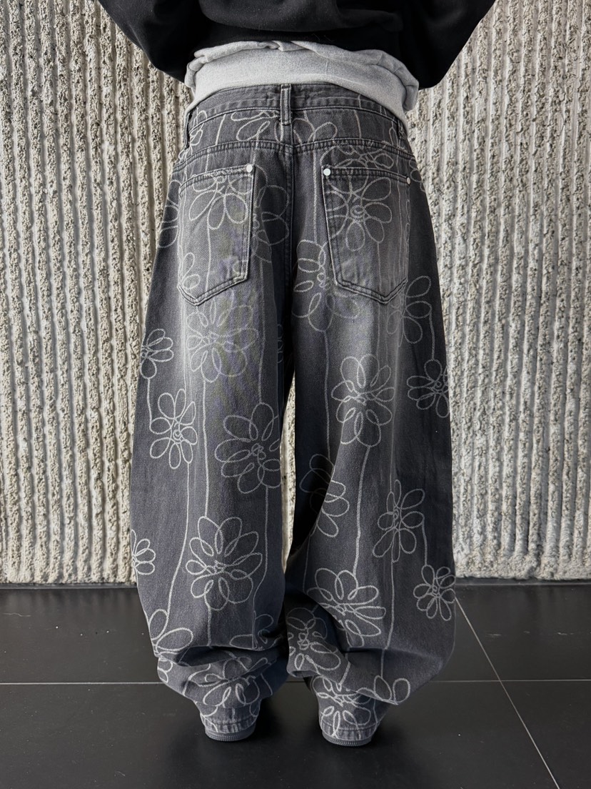 SEEOT韓國代購女士新品職業時尚推薦牛仔褲不含腰帶男女同款SEEOT牛仔褲